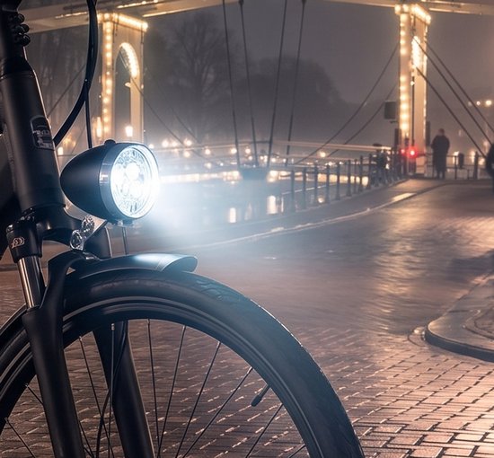 Craved Koplamp fiets - Led - Zwart van Craved — afbeelding 2