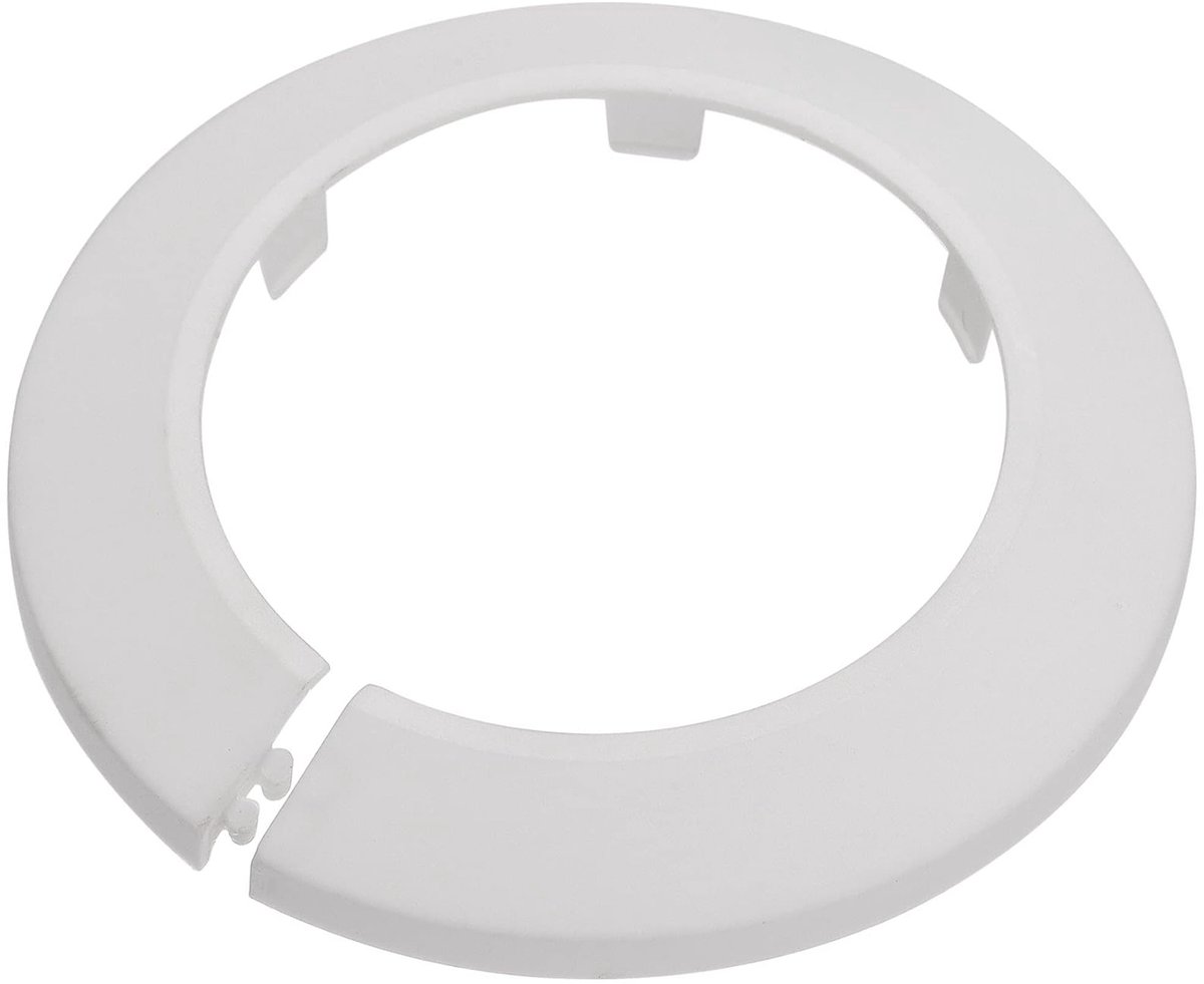 Dailygoods- Pijpafdekking 10 Stuks - Inklikbare PP Kunststof - Decoratie voor Afvoerleidingen - Sanitair Afwerking - Waterdicht en Duurzaam - Buisafdekking