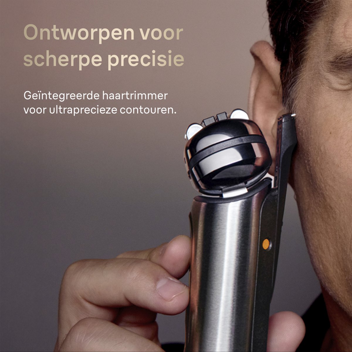 Braun NEVO Elektrisch Scheerapparaat - met AeroTouch-technologie - Smart display - Inclusief 7in1 NEVO Care System - Reisetui - NEVO15000C - Zilver - Scheerapparaat voor Mannen thumbnail 6