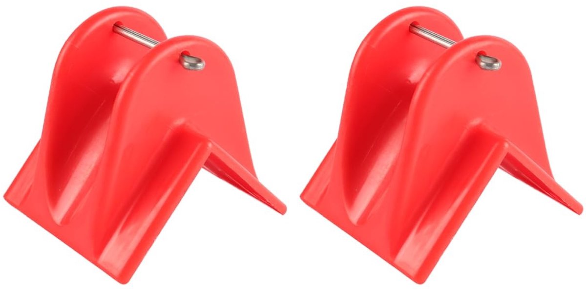 Dailygoods- Klimtouw Beschermers Duurzaam - Veiligheidstouw - Anti-slijtage - Eenvoudige Installatie - Voor Buiten - Minimaliseert Wrijving - Touwbeschermers