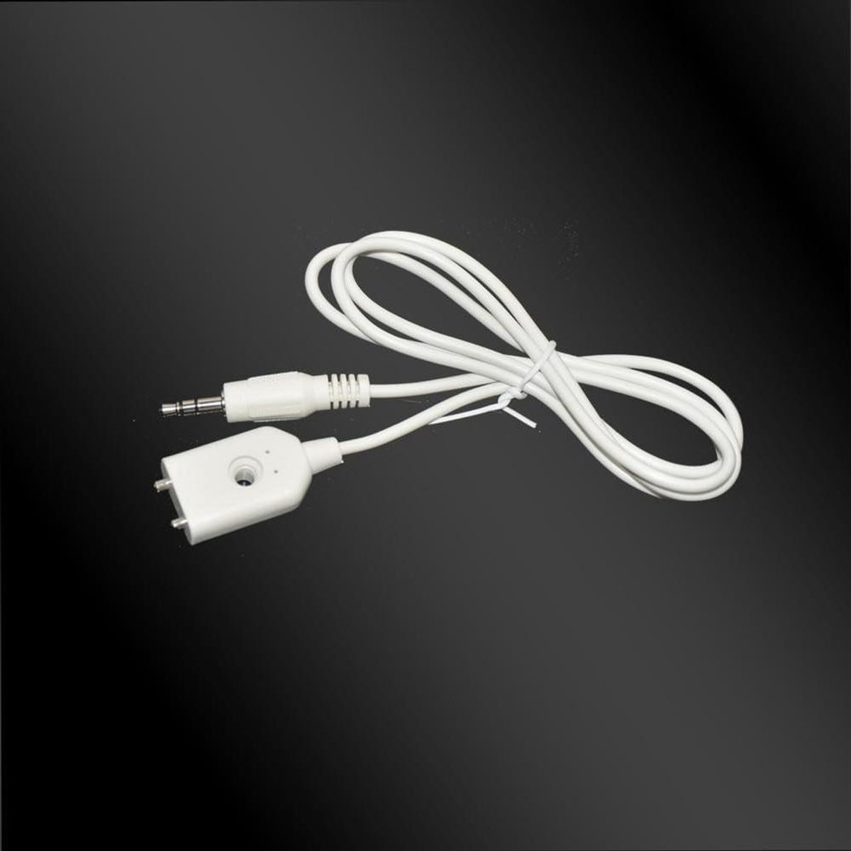 Waterlekkage Detector - Lek Sensor - Vroege Waarschuwing - Dubbele RVS Polen - 1 Meter Kabel - Wit