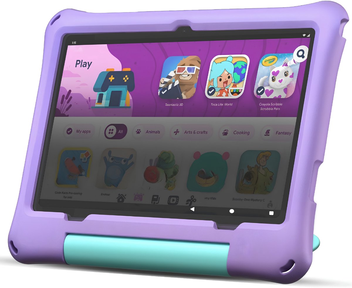 KAD® Tablet - Kindertablet - Tablet Kinderen - Paars - 24cm x 16cm x 4cm