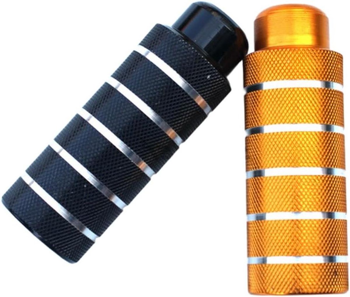 Fiets Pinnen - Voetsteunen Fiets - Freestyle Fietsen - Antislip Visgraat - 3/8 Inch As - Meerkleurig