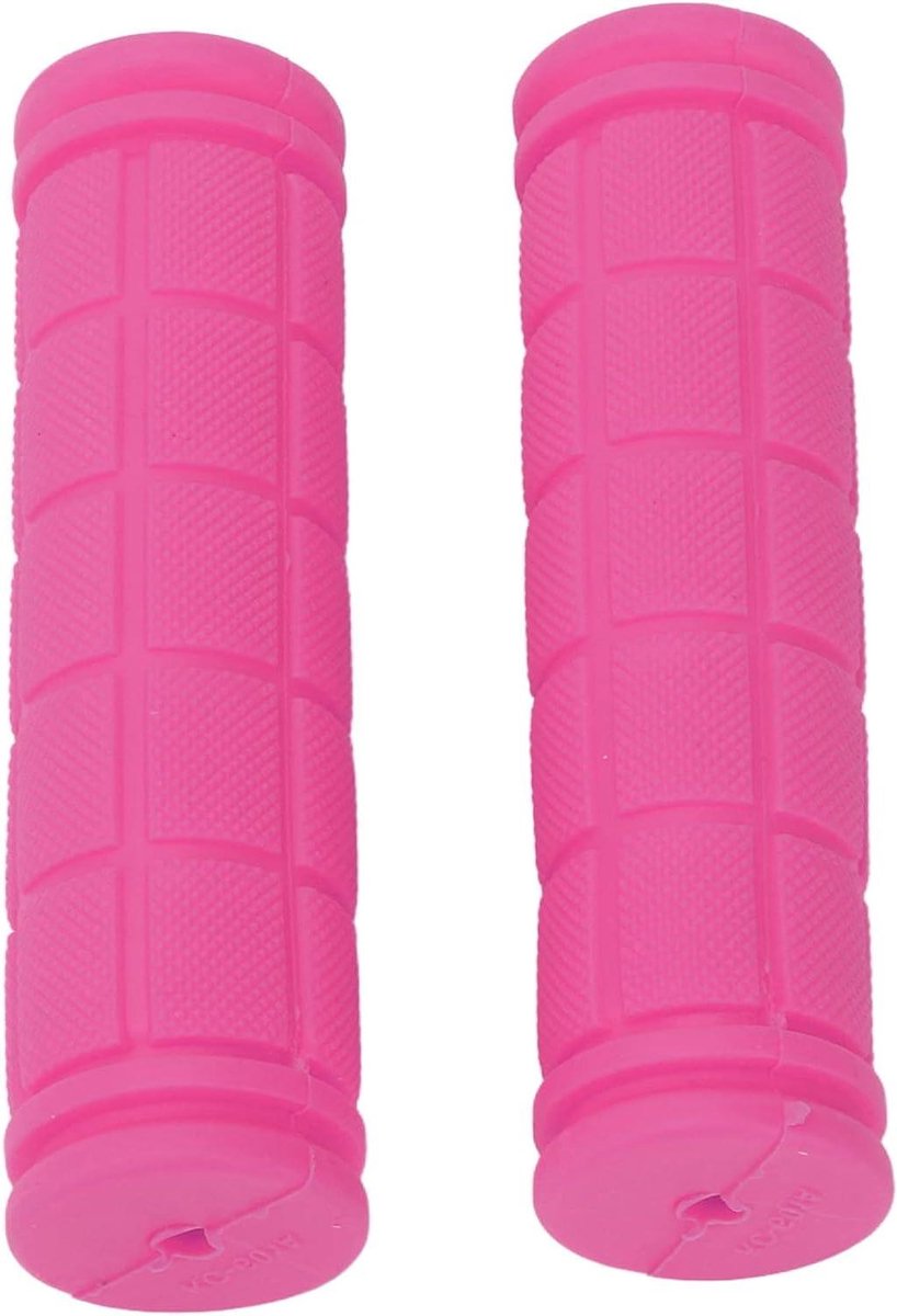 Fietshandgrepen - Stuurgrepen - Comfortabel Fietsen - Eenzijdig Vergrendelingssysteem - 115 Cm - Roze