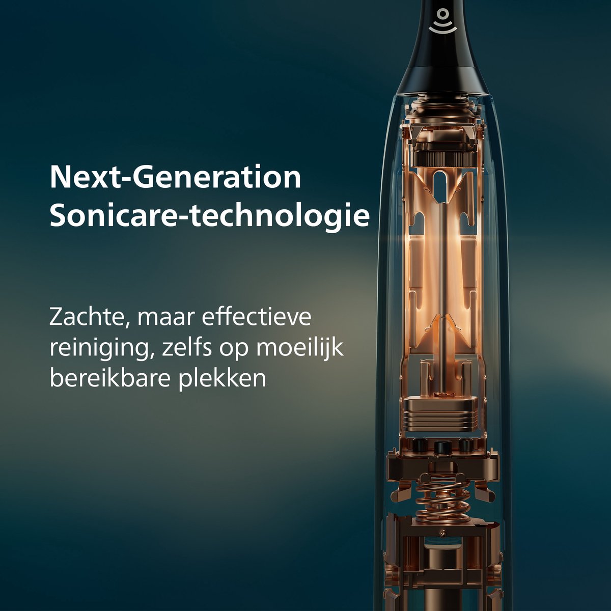 Philips Sonicare Next-Generation DiamondClean 8000 Elektrische Tandenborstel - Slimme Poetsdruksensor, Persoonlijke Coaching, Wittere Tanden & Gezonder Tandvlees - Zwart - HX8311/12 thumbnail 4