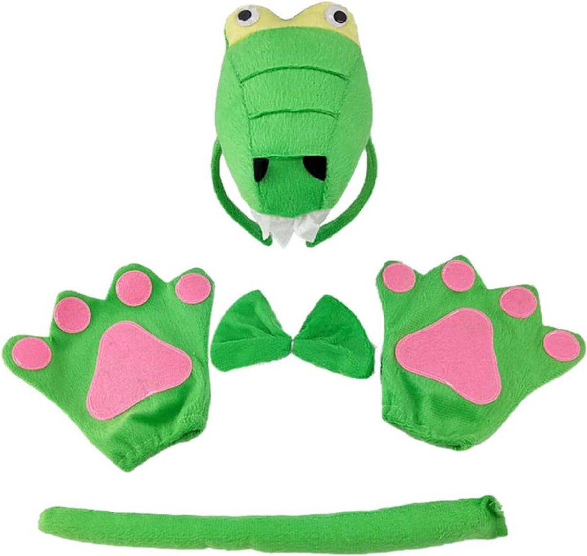 Dino haarband voor themafeesten, kerst, verjaardagen en cosplay kostuums, perfect voor kinderen en volwassenen.
