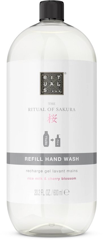 Rituals - Sakura - REFILL Hand Wash 600 ml - Navulling Handzeep 600 ml