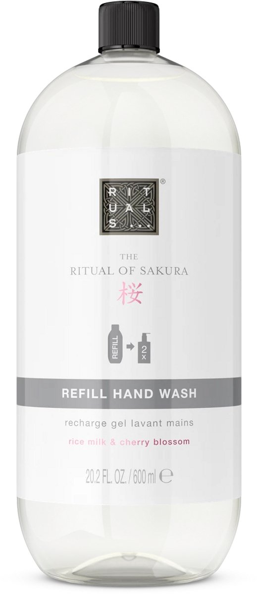 Rituals - Sakura - REFILL Hand Wash 600 ml - Navulling Handzeep 600 ml