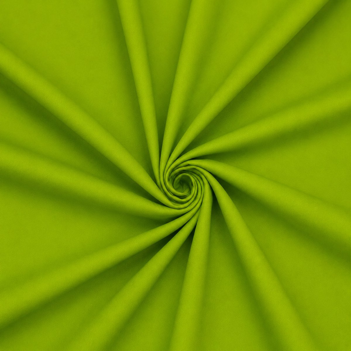 Poplin Katoen Effen Lime Groen - 100% Katoen - 145 cm Breed - Oeko-Tex - Geweven Katoenstof - 120 gr/m²