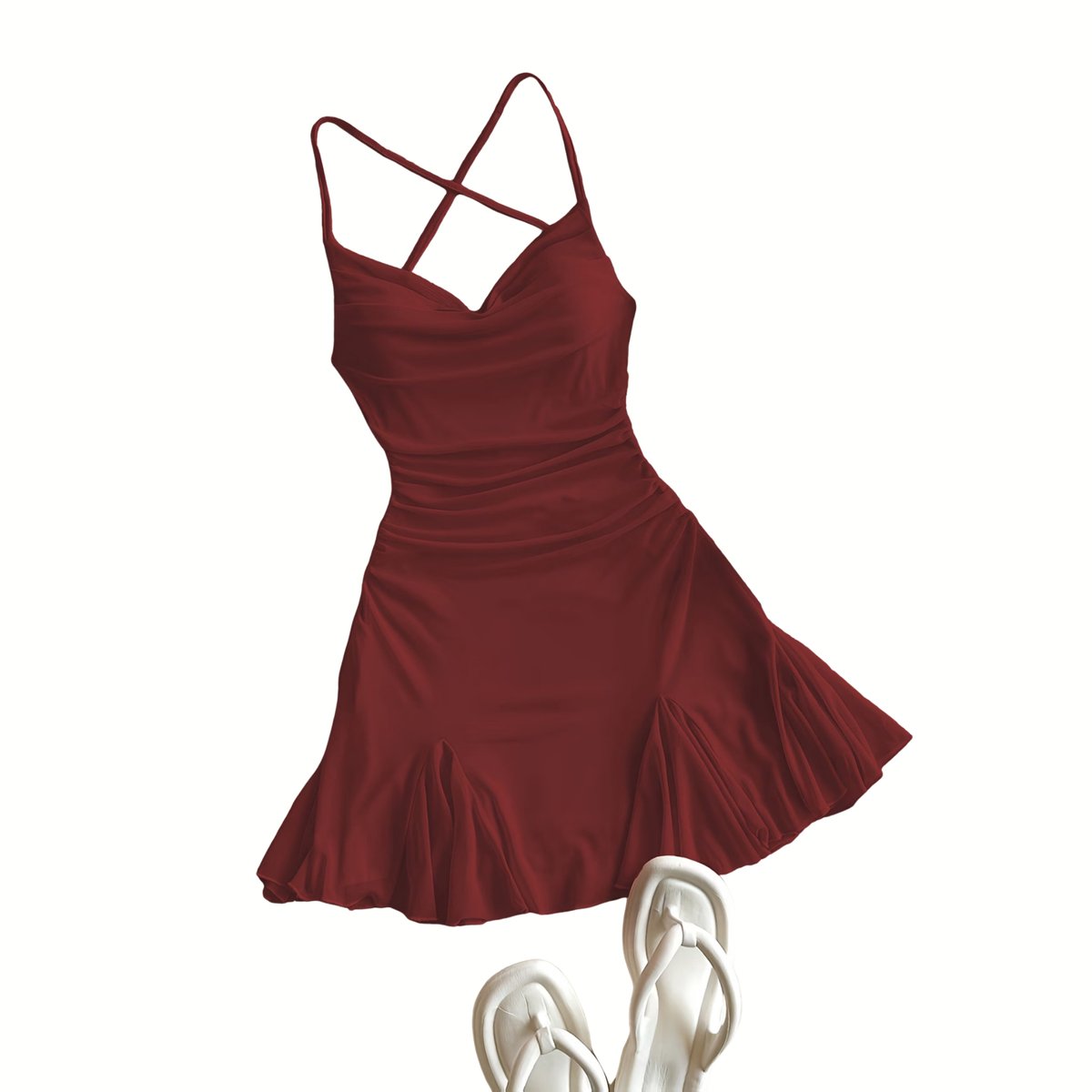Currero Zomerjurk Dames Zomerjurken Volwassenen Vrouwen Midi Jurk Ibiza Stijl Sundress Dress S Kurkuma