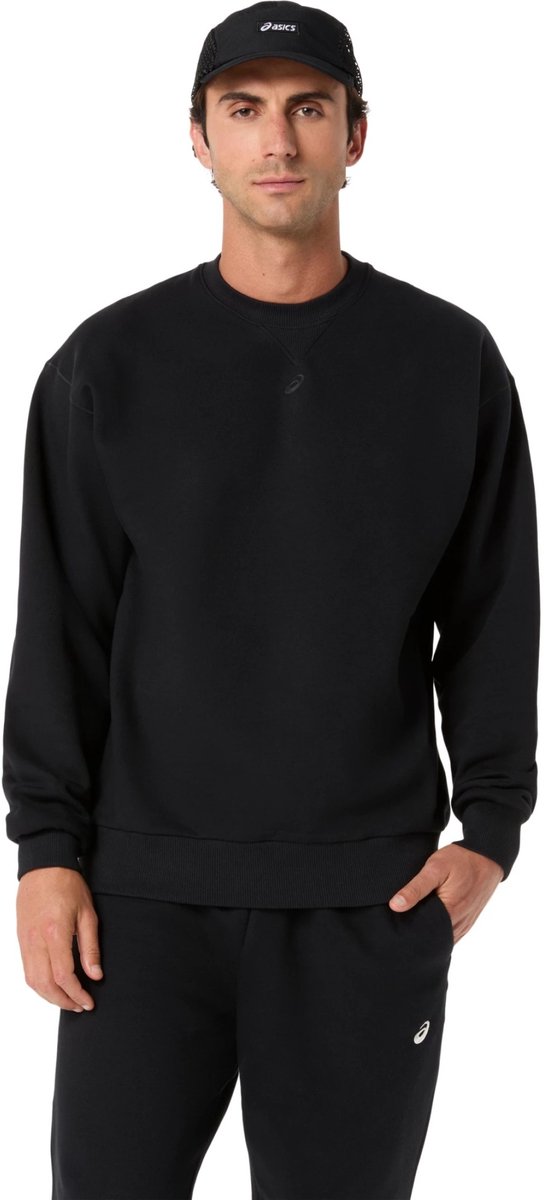 Asics Relaxed Fleece sweater Zwart