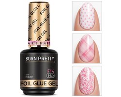 Born Pretty - Folie lijm - 15 ml - Transfer lijm - Transfer folie lijm - Transfer folie lijm nagels - Folie lijm - Folie lijm nagels - Transferpolie lijm nagels - Nagel folie - Transfer folie - Foil glue nails - Foil glue voor nagels