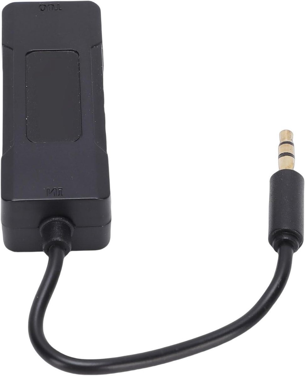Audio Ruisisolator - Hum Eliminator - Helder Geluid - Compact Ontwerp - 3.5mm Stereo - Zwart
