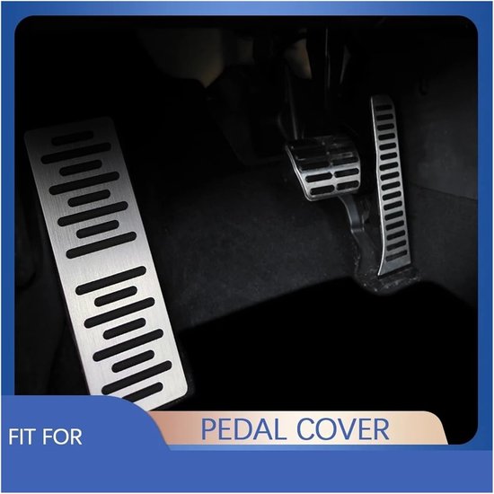 Pedaalhoezen Auto - Antislip Covers - Veiliger Rijden - Vergroot Grip - 3 Delig Set - Metaal — afbeelding 3