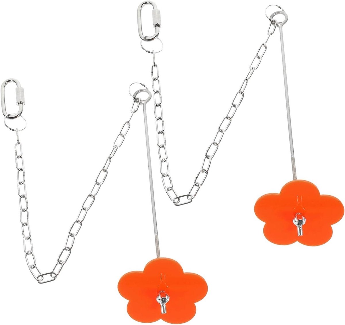 Fruitvork Papegaai - Voedsel spies - Dieren voeden - Roestvrij staal - 57 cm - Zilverkleurig