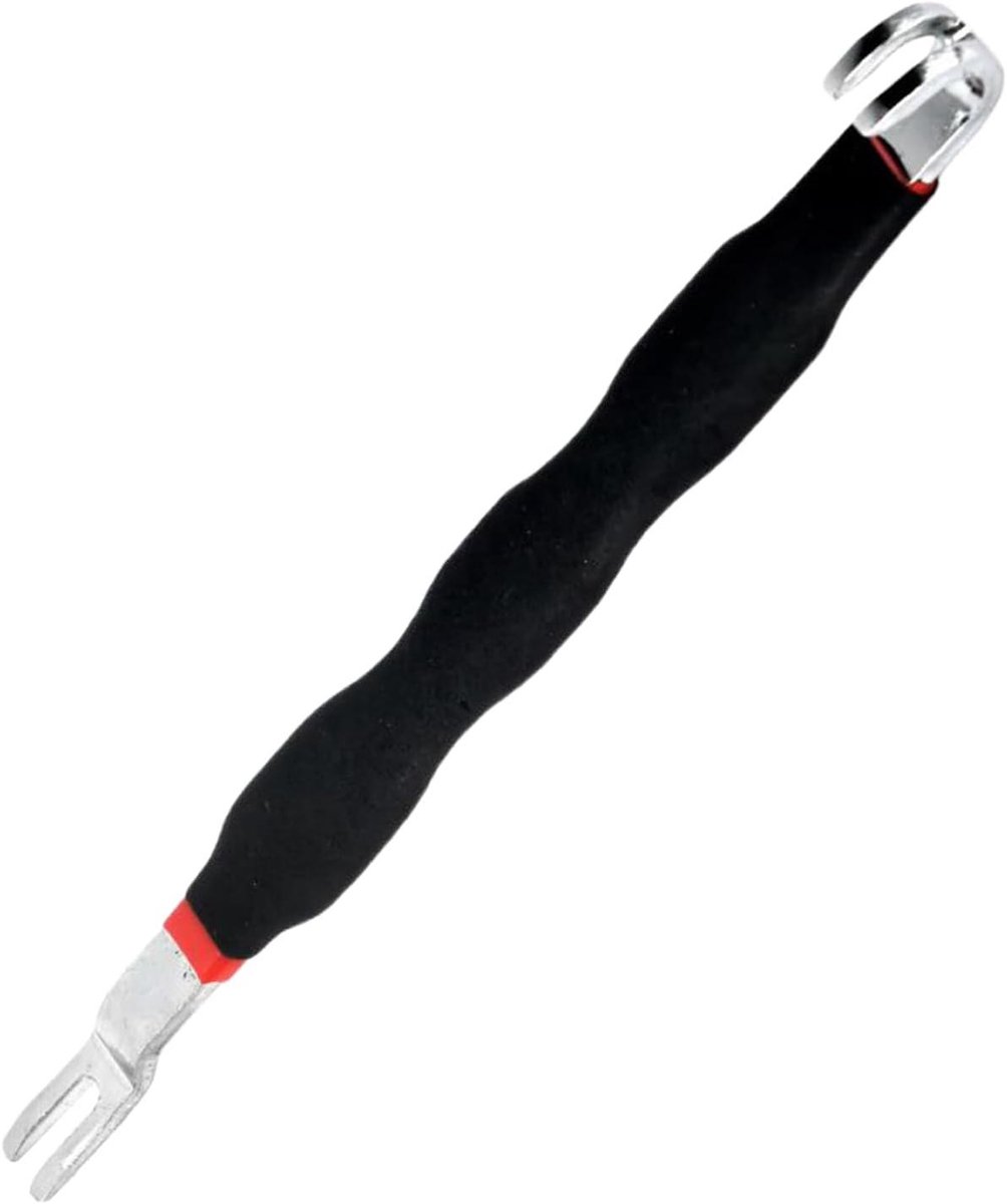 Elektrische Connector Verwijderaar - Krimptang Connector - Bedrading Repareren - Dubbele Kop - 19 cm - Zwart/Rood