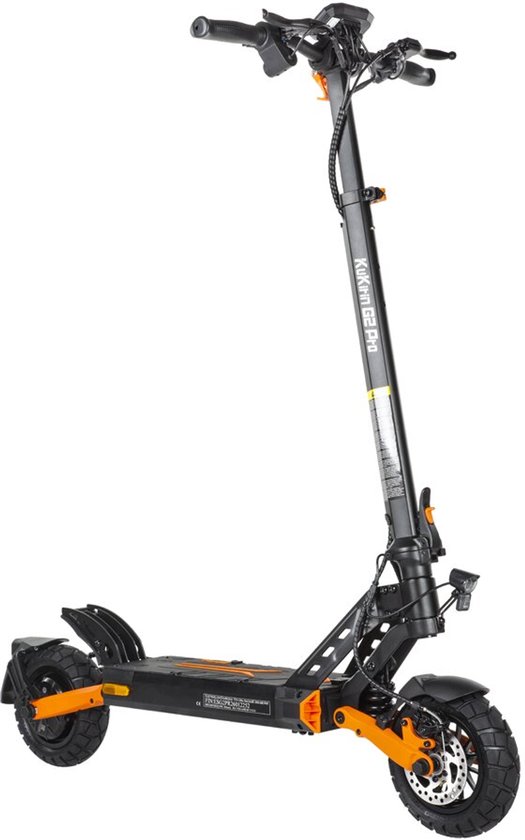 KuKirin G2 Pro(ABE) Elektrische scooter - 9inch luchtbanden - 65km actieradius - 48V 15.6Ah accu - Maximumsnelheid 25 km/u - zwart