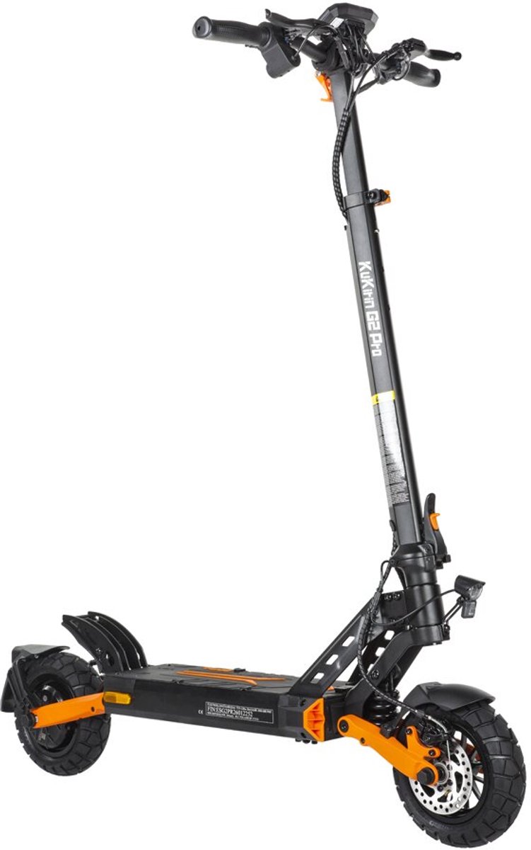 KuKirin G2 Pro(ABE) Elektrische scooter - 9inch luchtbanden - 65km actieradius - 48V 15.6Ah accu - Maximumsnelheid 25 km/u - zwart