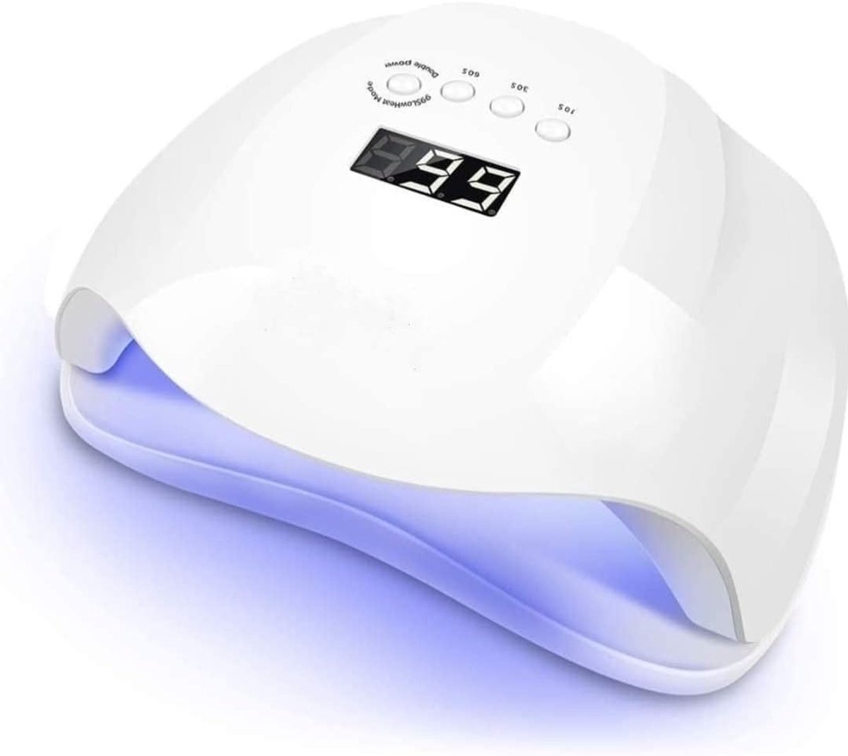 UV-LED Nagellamp - Wit - Dubbele Lichtbrontechnologie - Automatische Timer - Voor Hand- en Teennagels