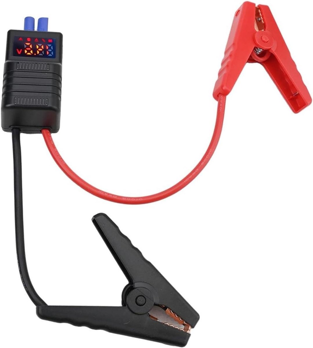 Jump Starter Kabels - Booster Kabels Accu - Auto Noodhulp - Dubbellaags Koperen Klemmen - 12V-24V - Zwart Rood