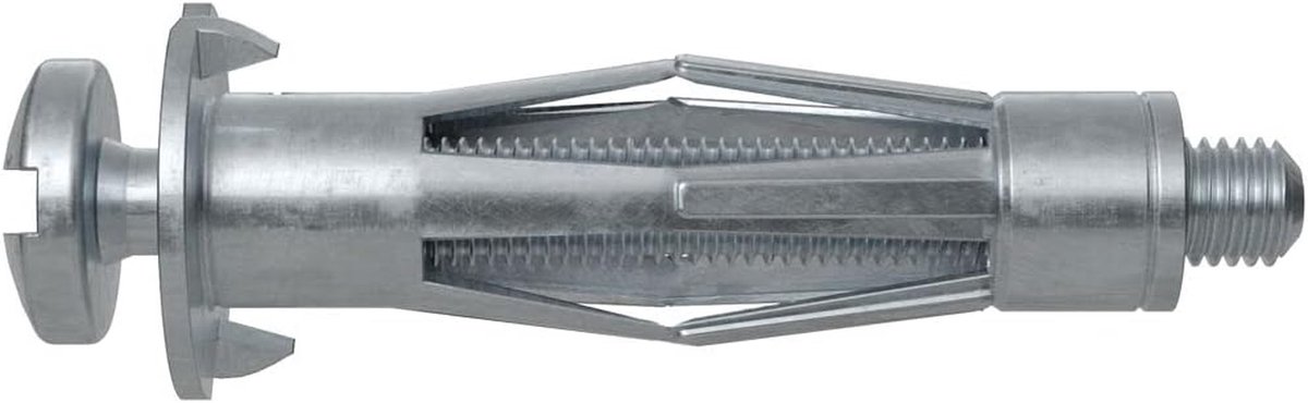 Metal Holle Plug - Holle Wand Plug - Bevestigen van Objecten - Voor Plaatmaterialen - 5 x 37 mm - Aluminium