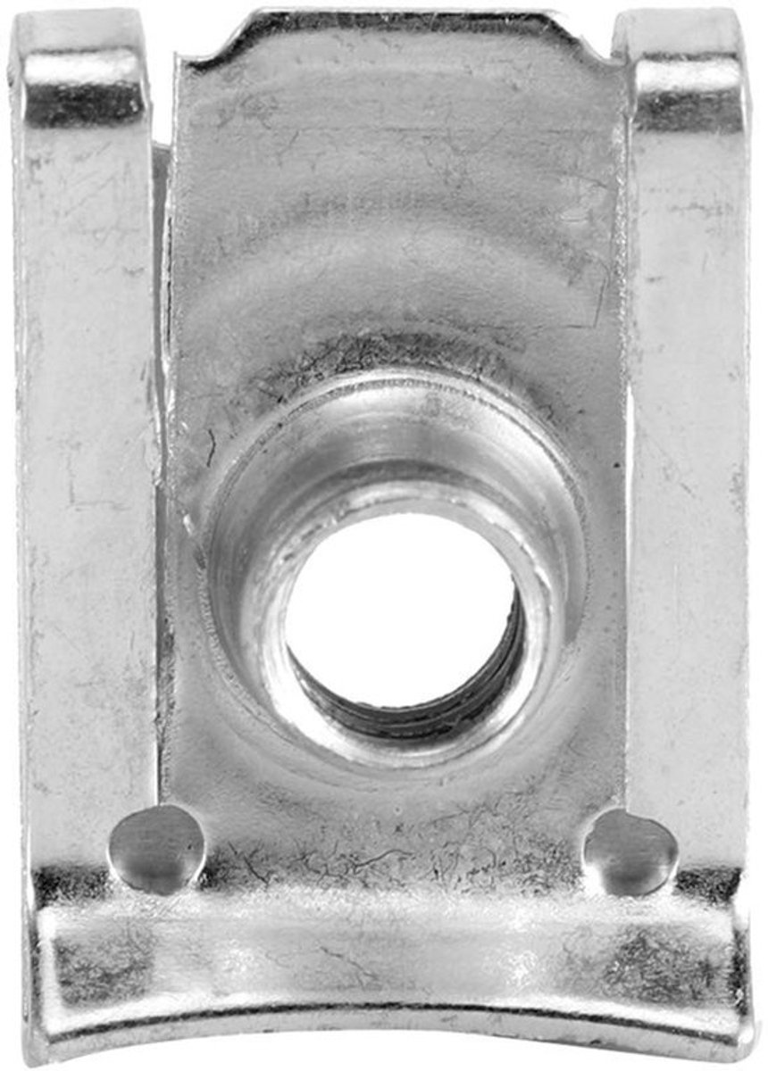 Allecto - U-moeren - U-carrosseriepaneel klemmen - 75 stuks - M6