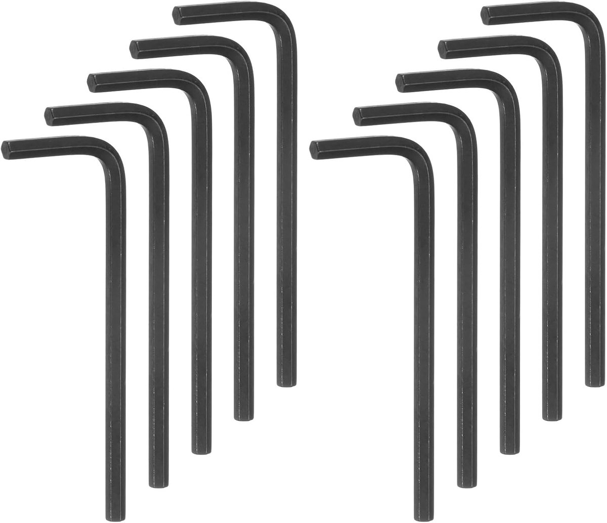Inbussleutels L 18/162 cm Sae, reparatiegereedschap van chroom-vanadium-staal voor huisreparatie, zwart