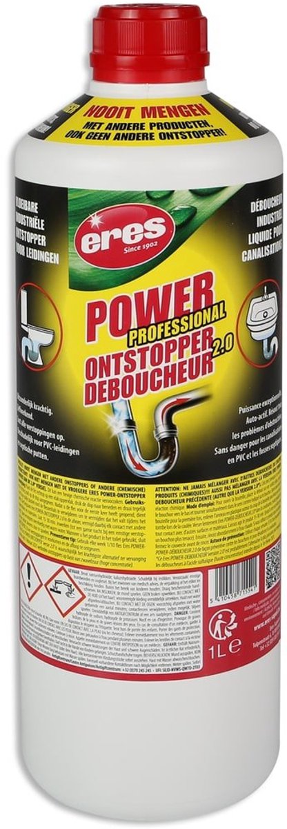 Ontstopper Vloeibaar 1l  2.0  Eres 71554    Nieuw
