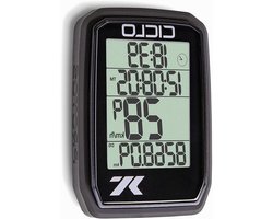 Fietscomputer PROTOS 105 - Fiets teller - Wielersport - Keyless met 5 functies - 62 x 46 x 16 cm