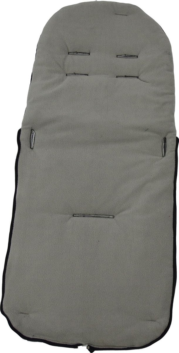 Voetzak Kinderwagen - Voetenzak Buggy - Baby Comfort - Universele Pasvorm - 46 x 40 x 10 cm - Grijs — afbeelding 3