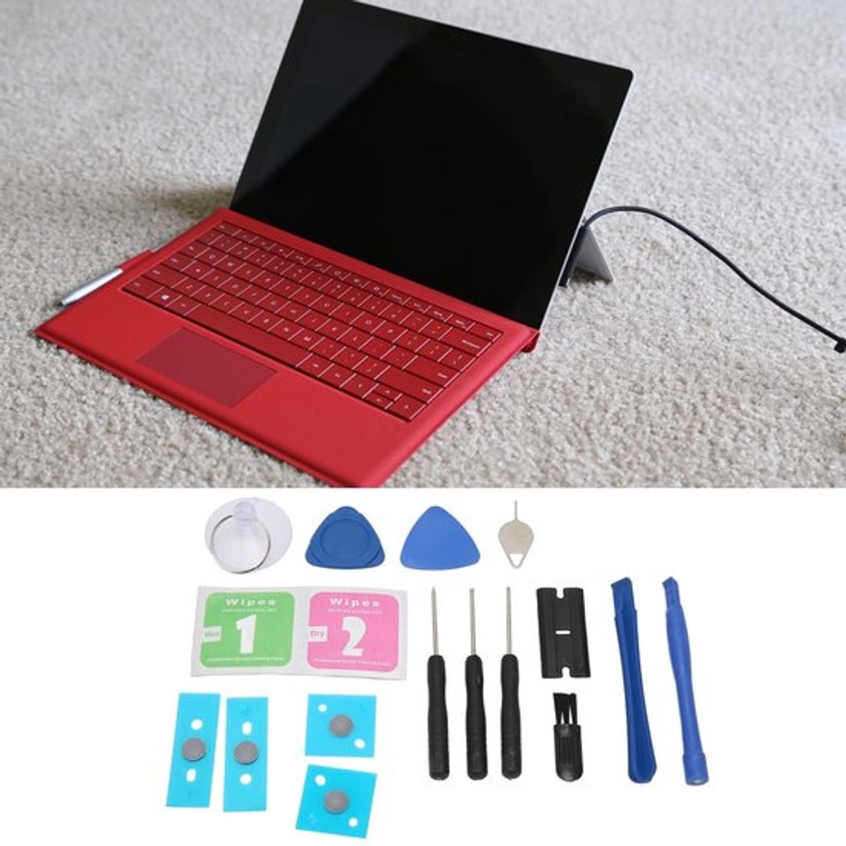 SPHProducts - Laptop-Voetkussens - Antislip - Voetenvervangingsset