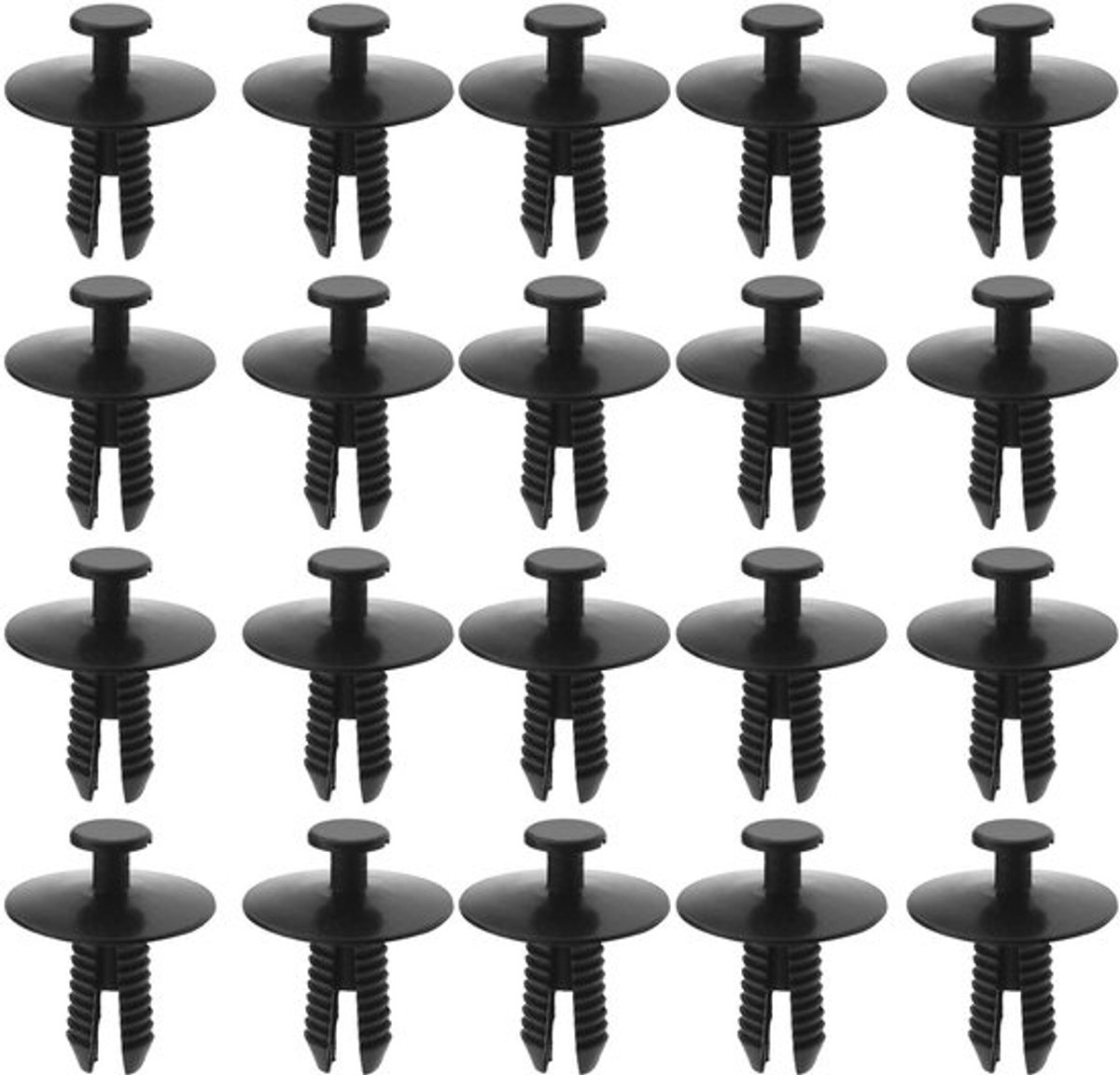 Aladdien - Auto Bumper Fender Retainer Clips - 50 Stuks - Plastic