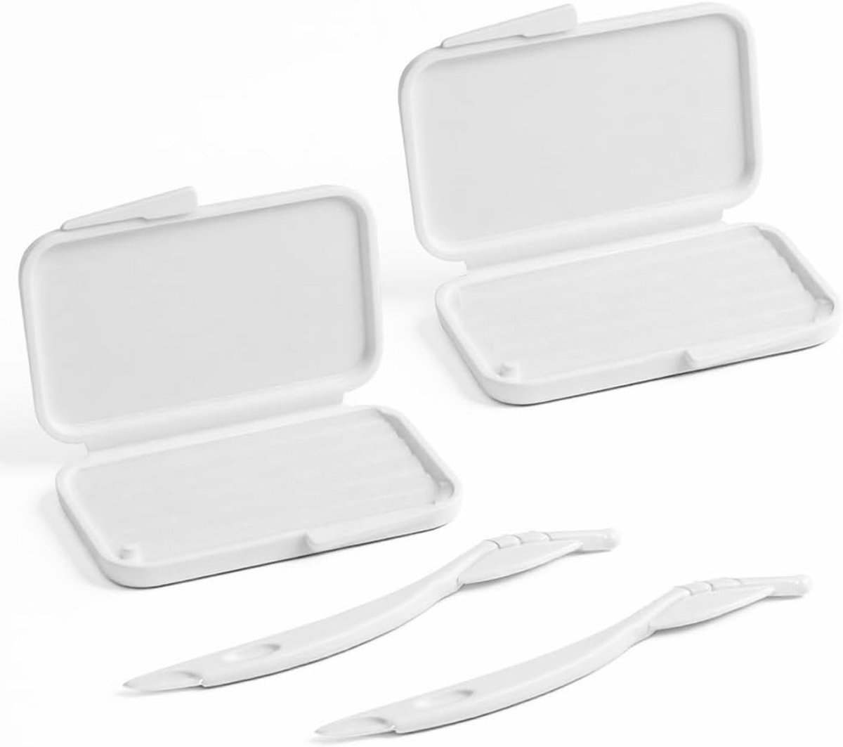 Orthodontische Was voor Beugels - Voedselveilige Pre-Cut Dental Wax voor Hygiënisch Gebruik Thuis, Op Reis of op Kantoor