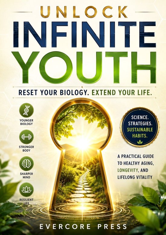 Unlock Infinite Youth: Reset Your Biology. Extend Your Life. - cover