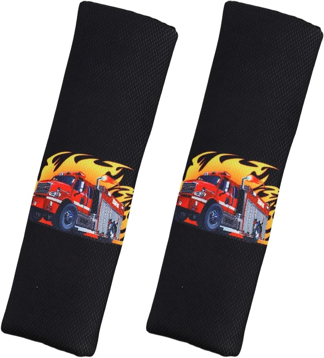 Autogordel Pads - Kinder Beschermers - Comfortabel Reizen - Zachte Vulling - Medium - Zwart