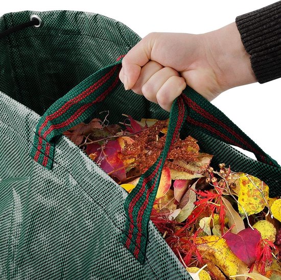 Herbruikbare Tuin Afvalzak 60 Liter - Blad en Grasverzamelaar voor Tuin en Zwembad van Merkloos	 — afbeelding 3