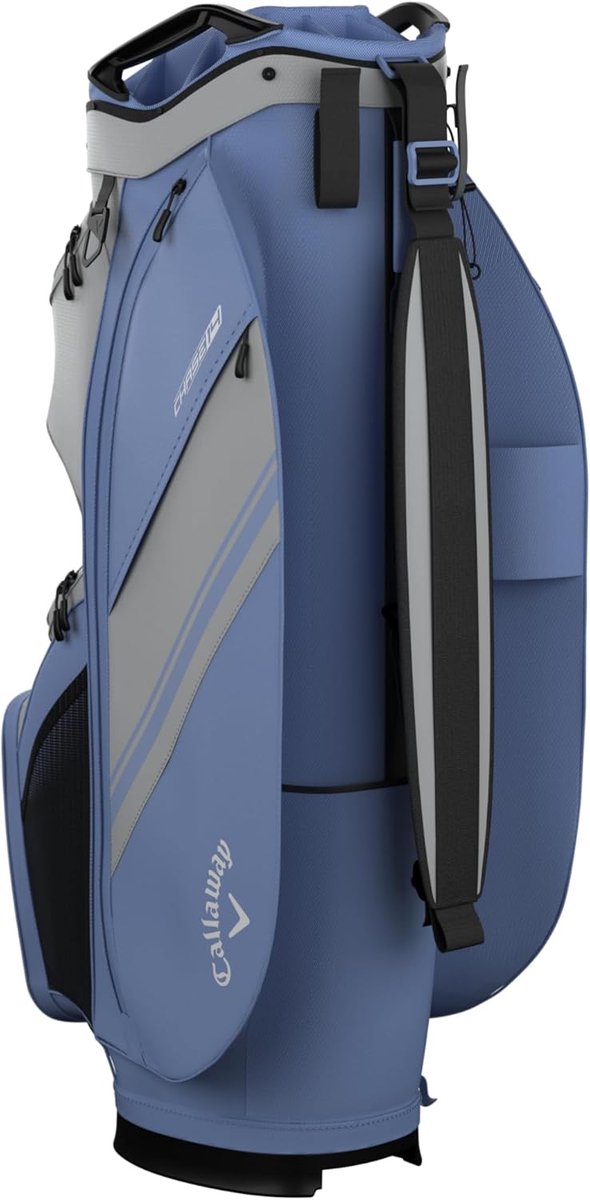 Golf Tas - Trolley Tas - Golfen - Veel Opbergvakken - 93cm Hoog - Zilver Hydrangea — afbeelding 4