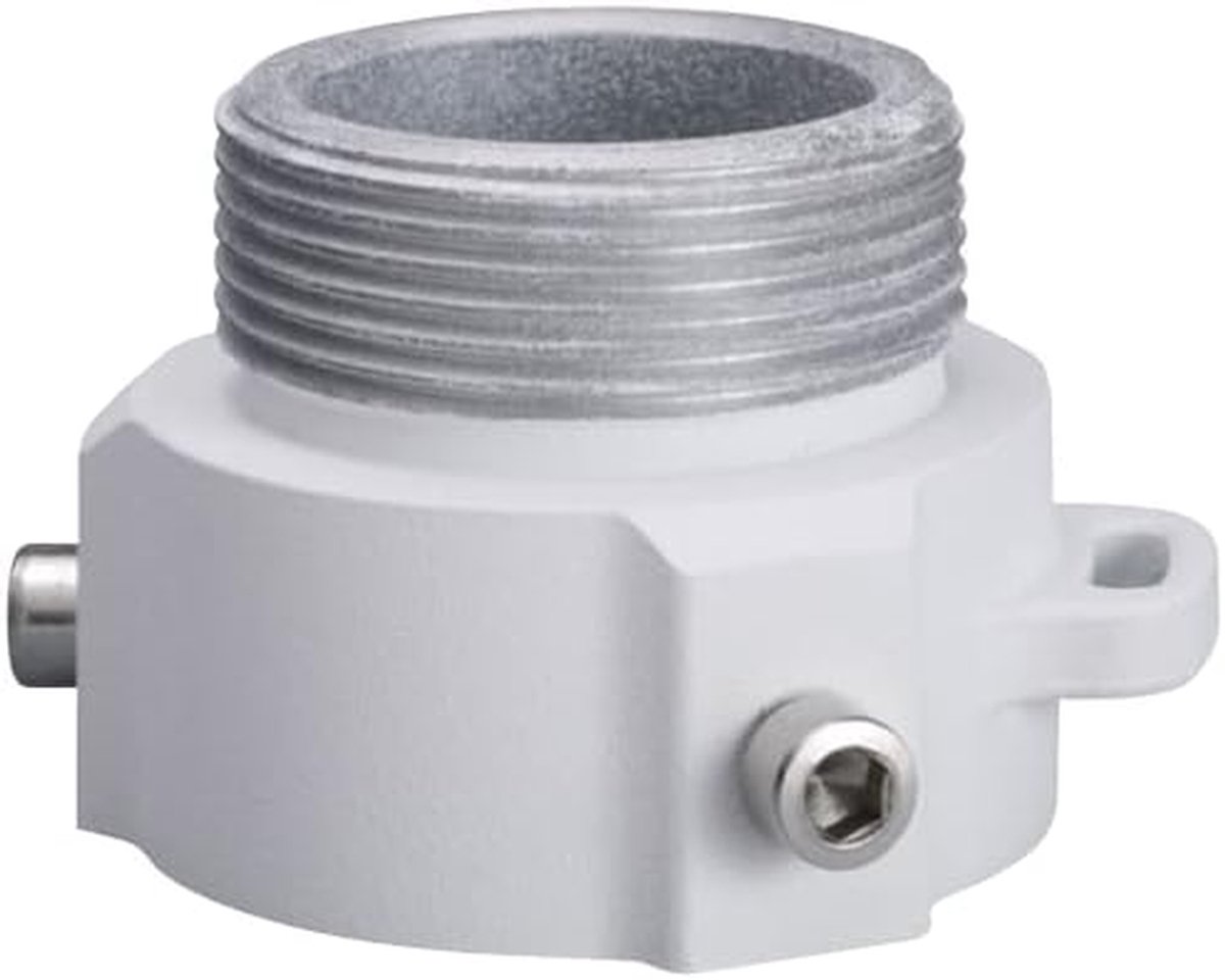 Camera Aansluitdoos - Verbindingsstuk Adapter - Camera Beveiligen - Aluminium Constructie - 60mm x 49mm - Grijs