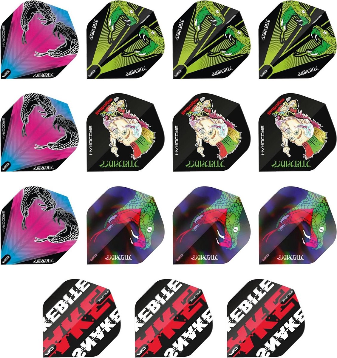 Dart Flights - Vluchten Set - Darts Spelen - 100 Micron Extra Dik - 5 Sets - Peter Wright 5