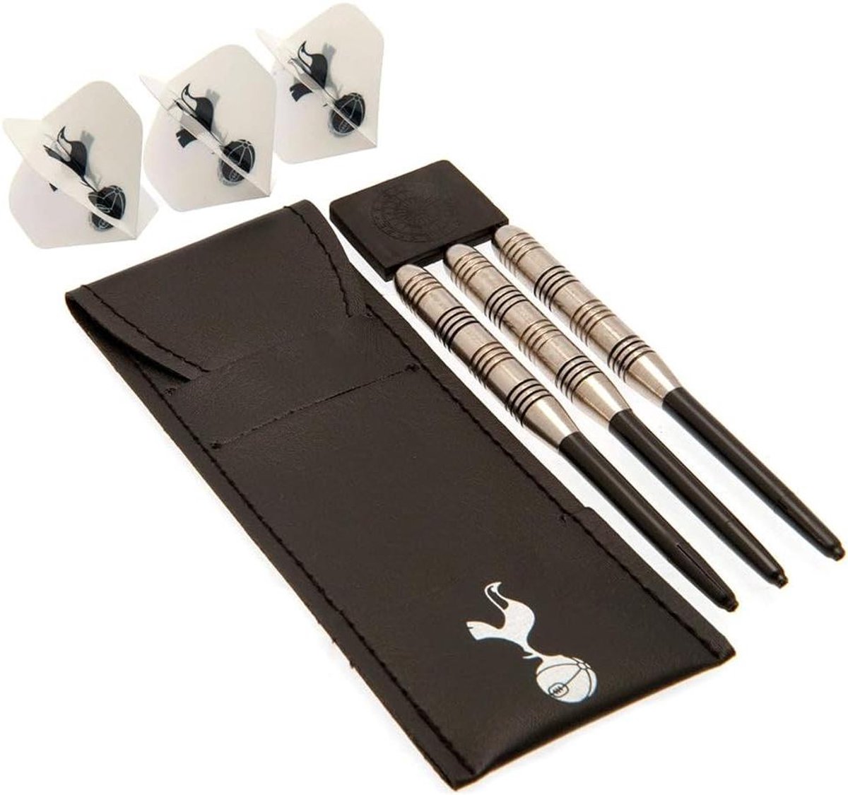 Darts Set - Pijltjes Set - Darten - Officieel Gelicenseerd - 15 x 6 x 6 cm - Wit