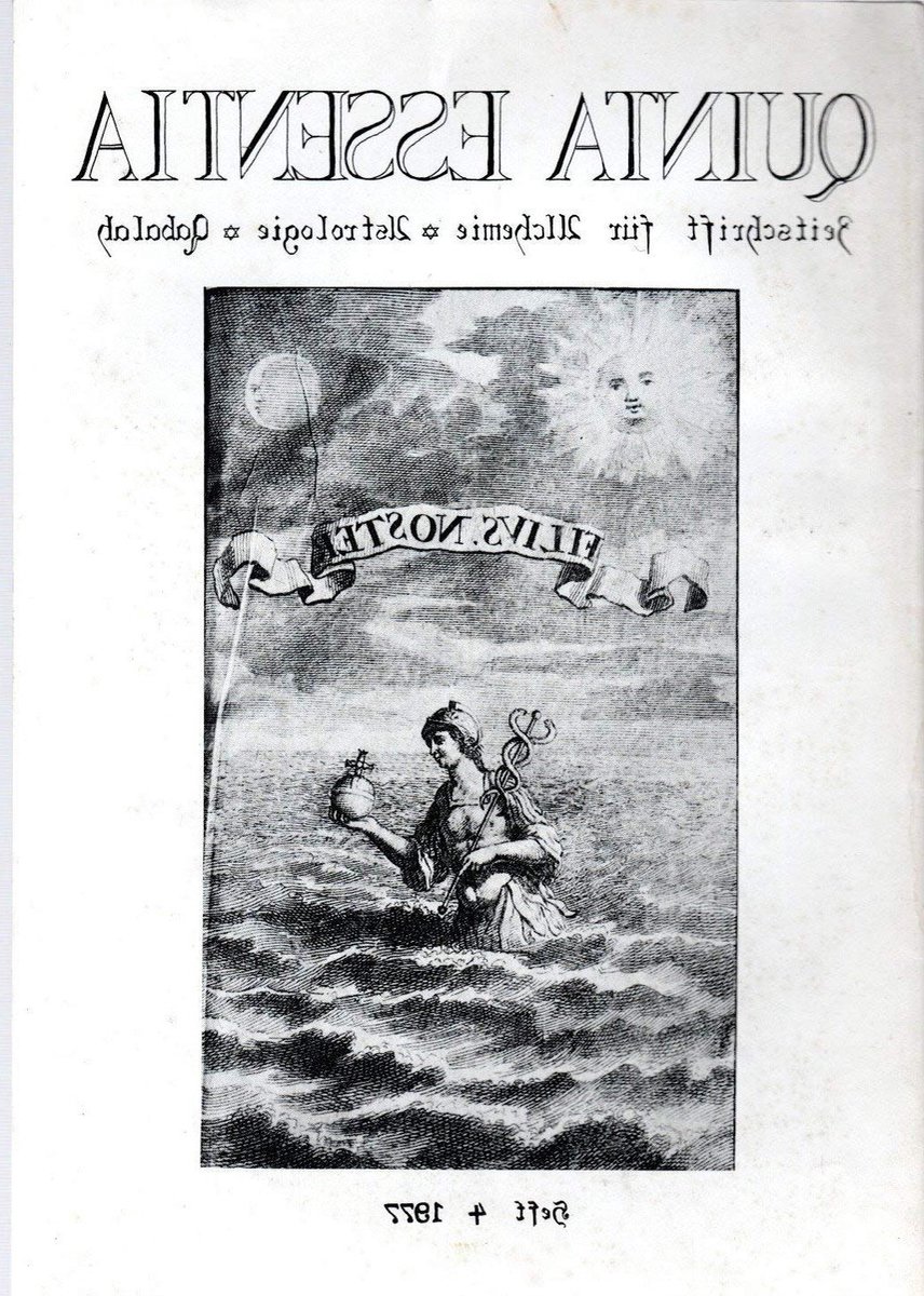 Quinta Essentia - Zeitschrift Alchemie - Studie Esoterie - Historisch Tijdschrift - 550 g - Niet gespecificeerd