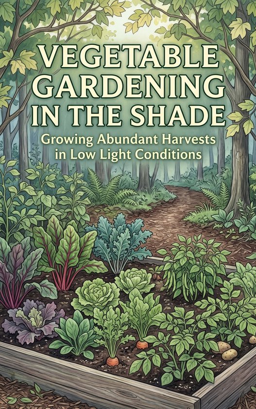 Vegetable Gardening in the Shade - cover