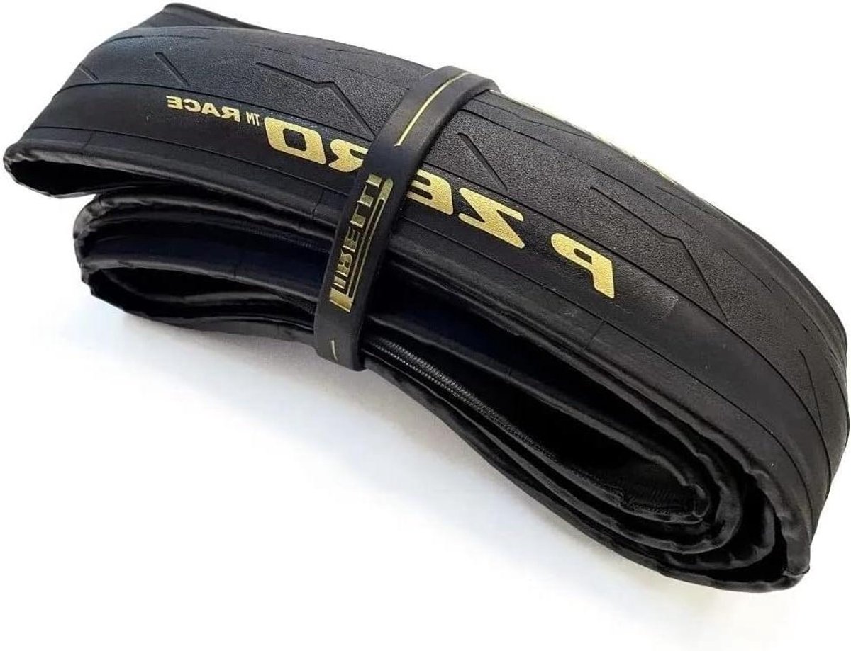 Racefiets Band - Fietsband Sport - Weggebruik - Lichtgewicht en Dun - 700x26c - Goud