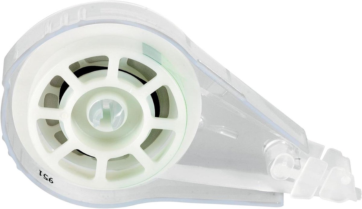 Navulcassette Correctieband - Correctietape Rol - Fouten Corrigeren - Eenvoudig Navulsysteem - 5 mm x 14 m - Wit