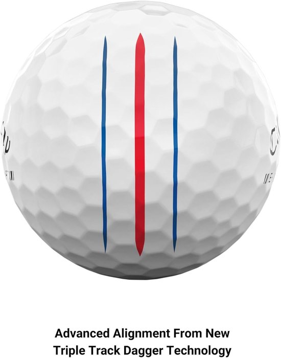 Golfballen - Golfballen Set - Golfen op de baan - 2-delige constructie - 12 stuks - Triple Track — afbeelding 4