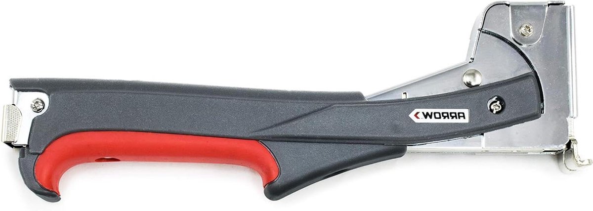 Professionele Hamer Nietmachine - Hamer Tackers - Dakbedekking Bevestigen - Stalen Constructie - 39.37 x 15.24 x 3.81 cm - Grijs