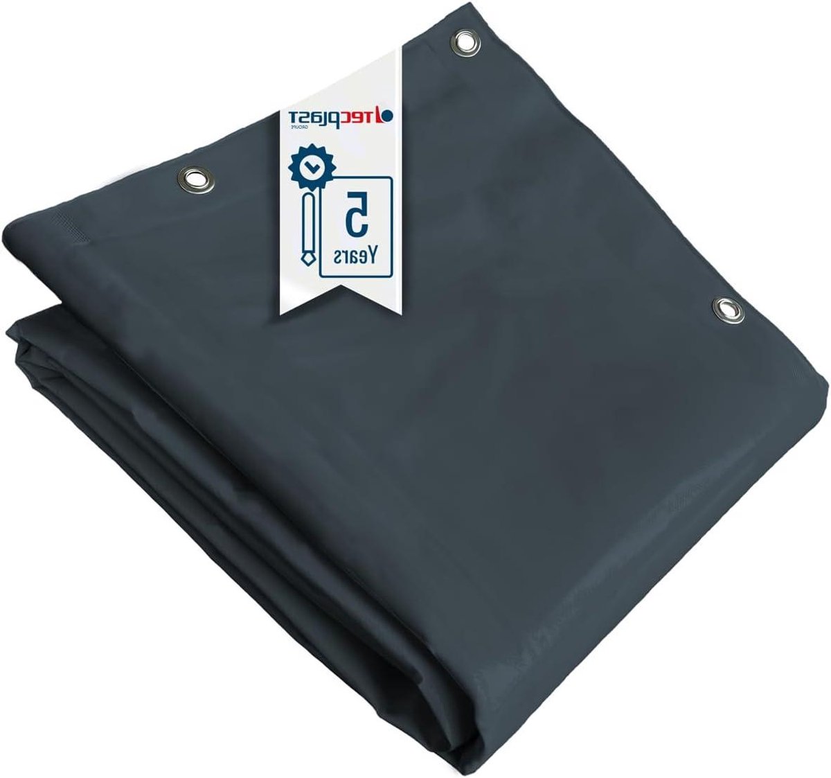 Beschermingszeil - Dekzeil - Tuin en Klussen - Waterdicht PVC - 2x3 m - Antracietgrijs