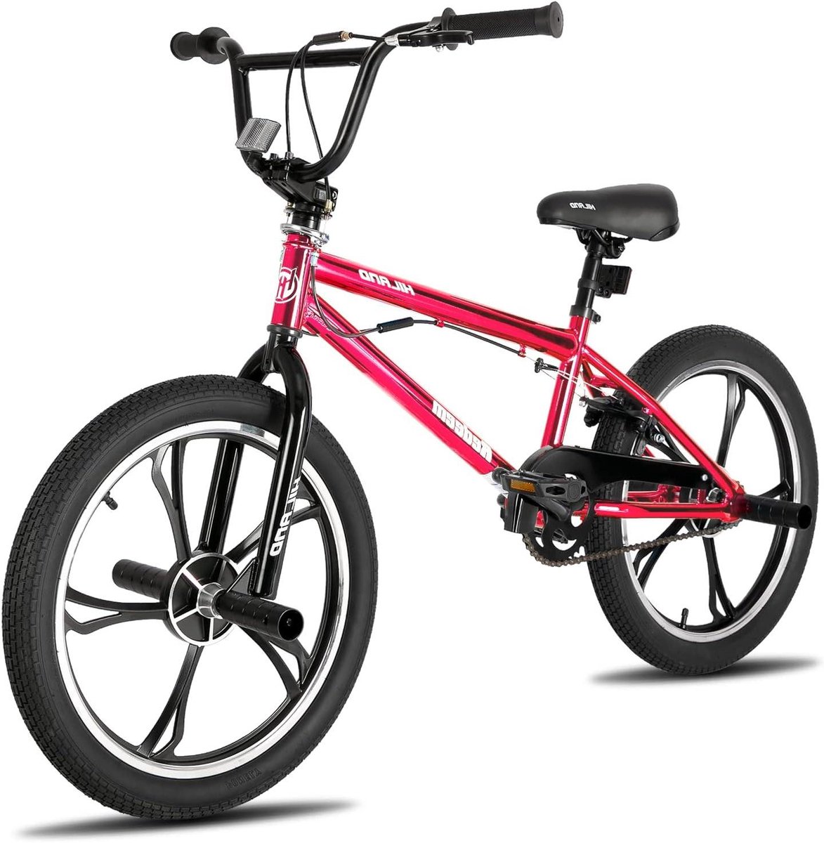 BMX-fiets Kinderen - Freestyle Fiets - Trucs Leren - 360 Graden Rotor - 20 Inch - Rood