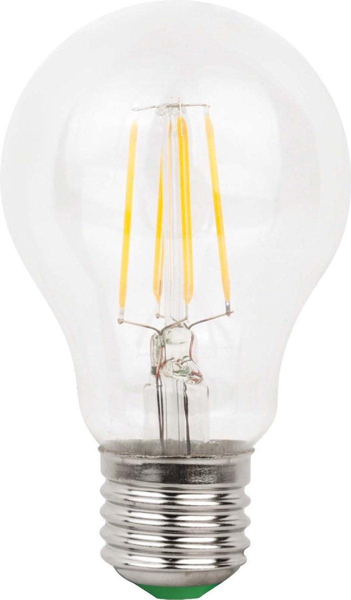 Ledlamp Klassiek - Vlamvorm Lamp - Sfeervol Licht - Gloeidraad Look - E27 Fitting - Warmwit