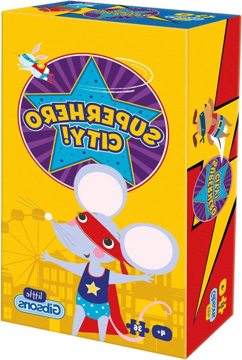 Legpuzzel Stad - Kinderpuzzel - Ontspannen Spelen - Aanbevolen Speelgoed - 36 Stukjes - Multicolor